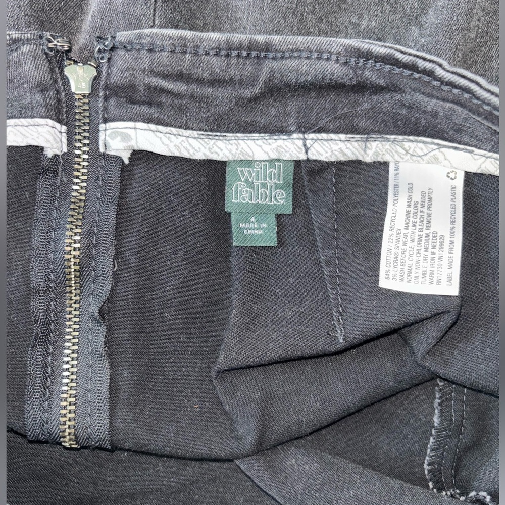 Wild Fable Black Denim Mini Skirt - Picture 4 of 4